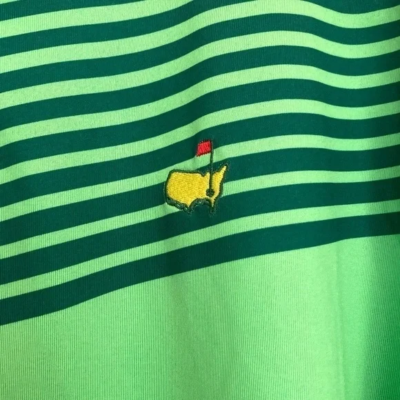 MASTERS TECH Golf Shirt L Green